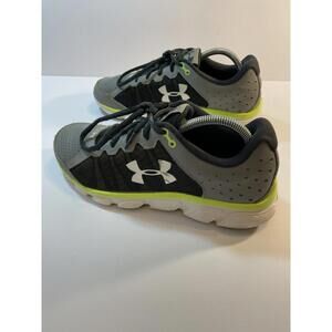 Under Armour Assert 6 Mens Size 8.5 Running Shoes Gray Black  1266224-035